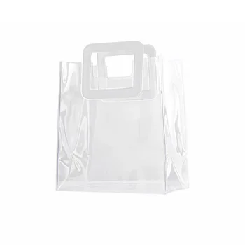 

1pc Transparent PVC Flower Bouquet Portable Bag DIY Birthday Valentine's Day Gift Packaging Pouch