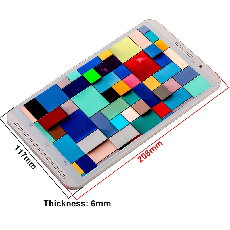 2020 Global 8 дюймов планшетный ПК с системой андроида и 0 octa core 6 ГБ + 64 Гб Dual SIM карты 4