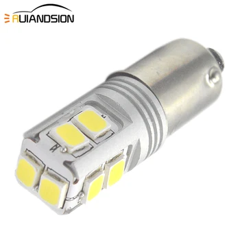 

2x 3W H21W BAY9s BAX9S H6W BA9S T4W 10SMD 3030 Canbus LED Front Rear Side Indicator Tail Light 12V 24V Non-polarity 3W White