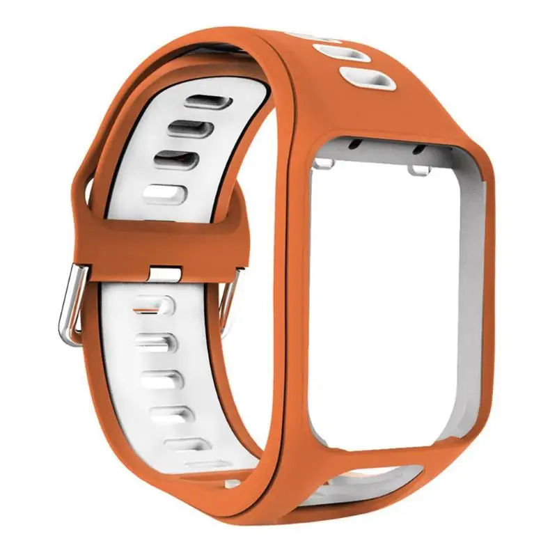 TPE быстроразъемный браслет с рамкой для сжатия прочный для TomTom Spark Runner 2 3/Golfer2