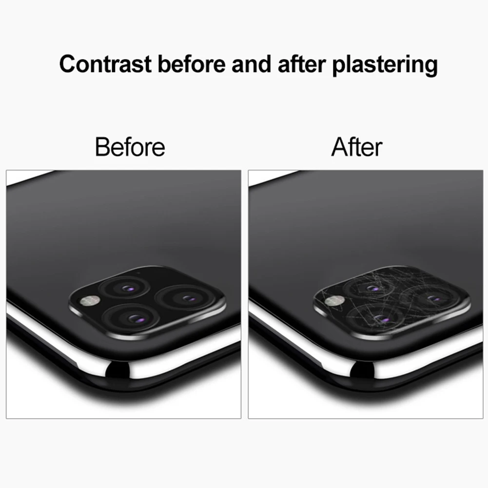 Phone Dust-proof Protective Film Rear Camera Lens Cover for iPhone 11 Pro Max