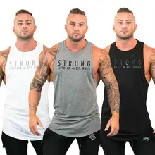 Модная мужская майка для бодибилдинга, майка с y-образной спинкой, Спортивная майка для тренировок, повседневная спортивная майка с буквенным принтом, верхняя одежда, M-2XL