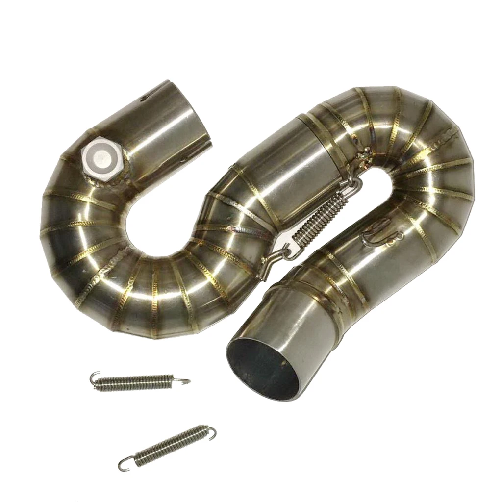 Motorcycle Exhaust Middle Connect Pipe Exhaust Mid Tube For HONDA CBR 1000RR 2008-2011