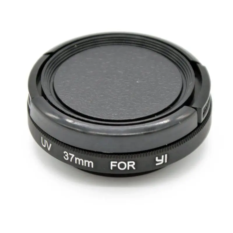 UV Protective Lens Cover Case + Filter Set For Xiaomi Yi Action Sports Camera | Электроника