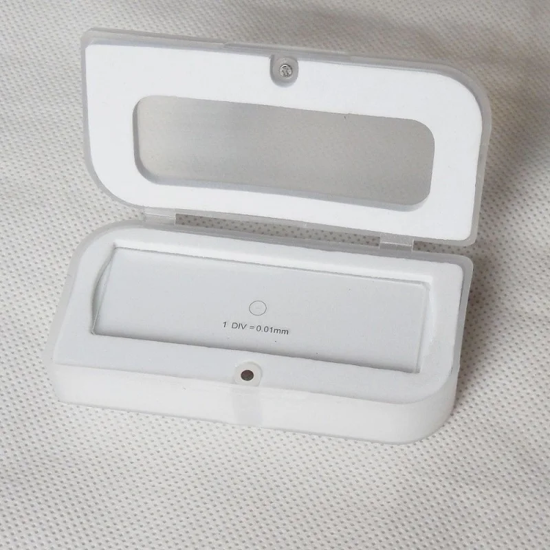 Microscope Glass Slides Calibration Reticle Ruler