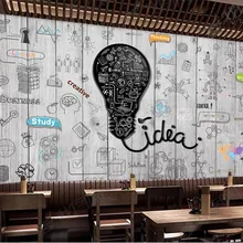 3D обои на заказ, креативный светильник с ручной росписью, офисный фон для стены, высококачественный водонепроницаемый материал