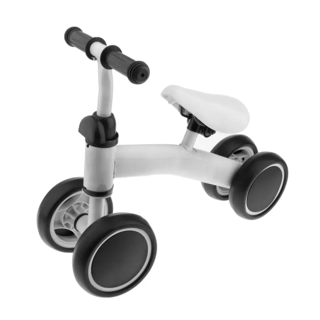 Baby Balance Bike Kids Learn To Walk Toddler Walker Boy Girl 4 Wheels Push Bicycle Bikes Toys for 1-3 Yrars Old Children