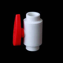 20 мм 25 мм 32 мм 40 мм 50 мм ID белый шаровой клапан НПВХ адаптер Разъем для орошения сада аквариум