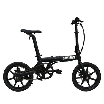 

CMS-XK-PRO CE approved 16 inch folding disc brake electric bike foldable brushless ebike professional supplied e-bike
