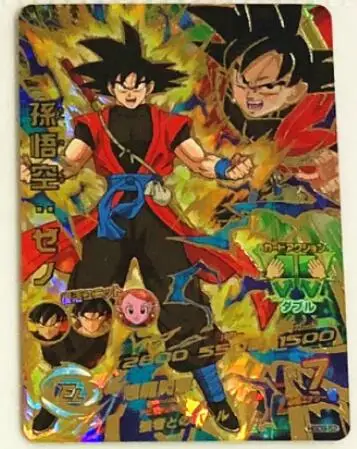 Япония Dragon Ball Hero Card SEC 4 звезды UR игрушки Goku Хобби Коллекционные игры Коллекция аниме-открытки - Цвет: 3