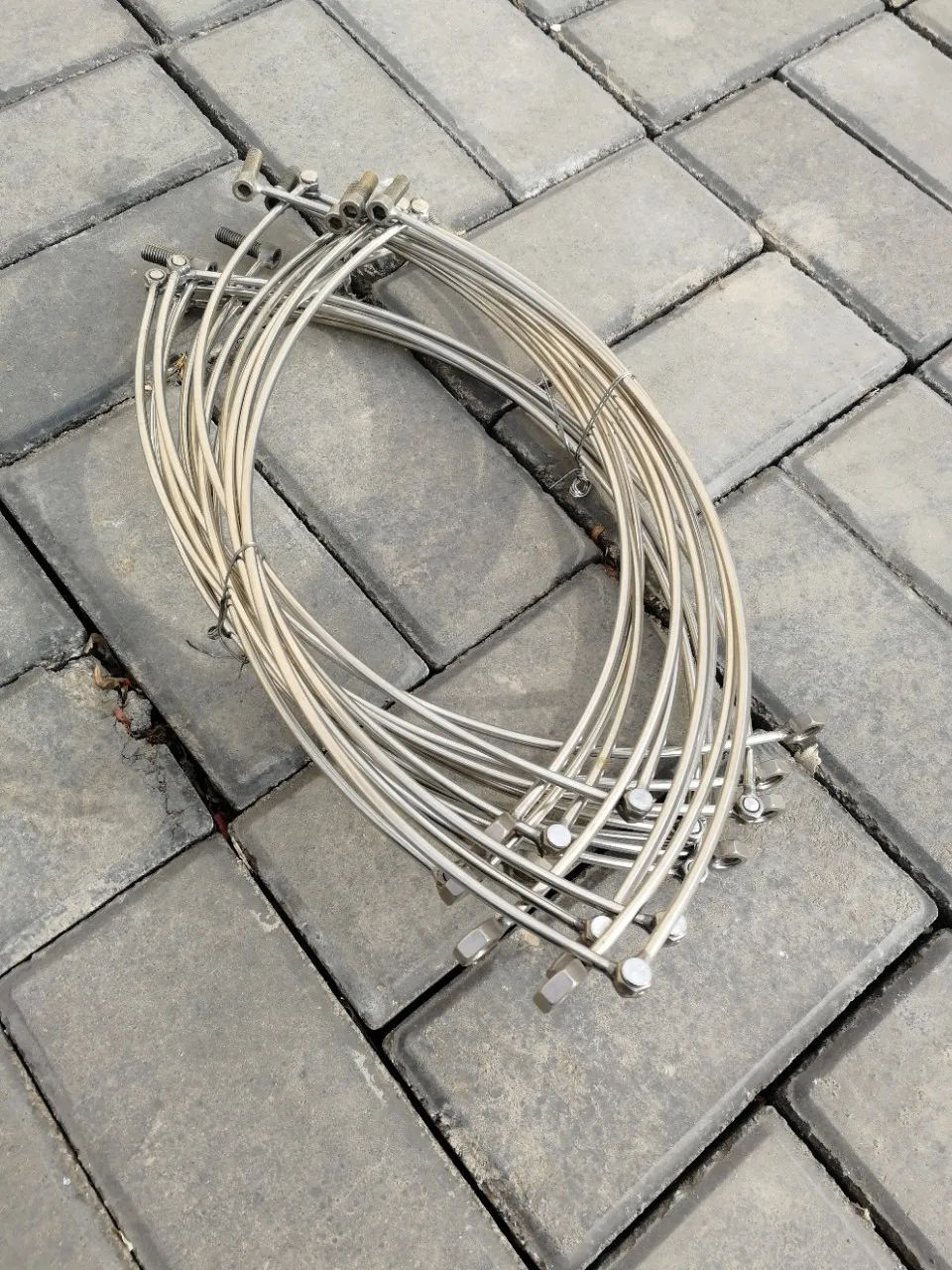 

Solid Dip Net Circle Stainless Steel Welding Circle Screw Welding Landing Net Head Stainless Steel Solid Landing Net Head Big Fi