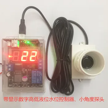 

Ultrasonic Sensor / Sewage Water Level Switch / Digital Relay Output with Adjustable High and Low Position Display