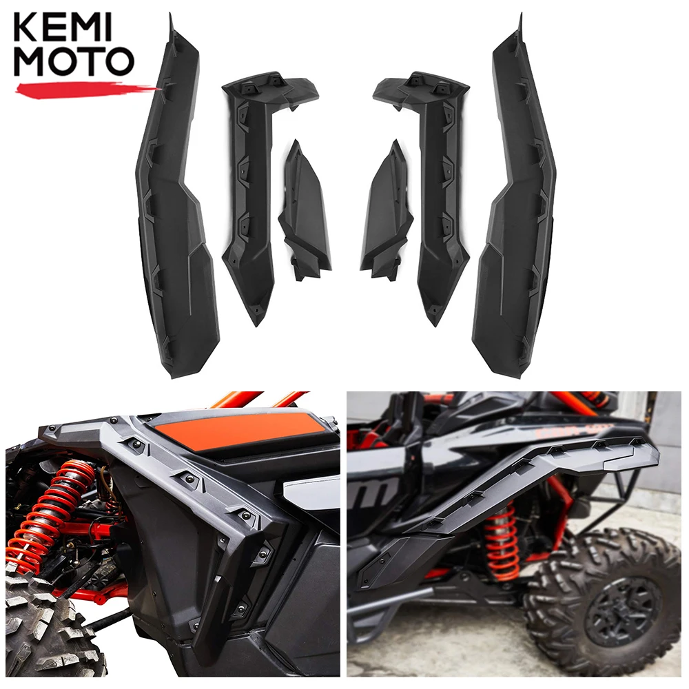 Kemimoto Utv Super Estesa Fender Flares Per Can-Am Maverick X3 Turbo R 2017 2018 2019 2020 2021 715002973