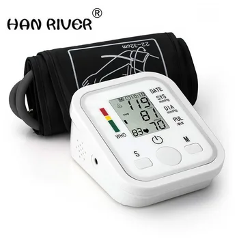 

Digital Upper Arm Blood Pressure Pulse Monitors Portable Cuff Measurement Blood Pressure Health Care Monitor Sphygmomanometer