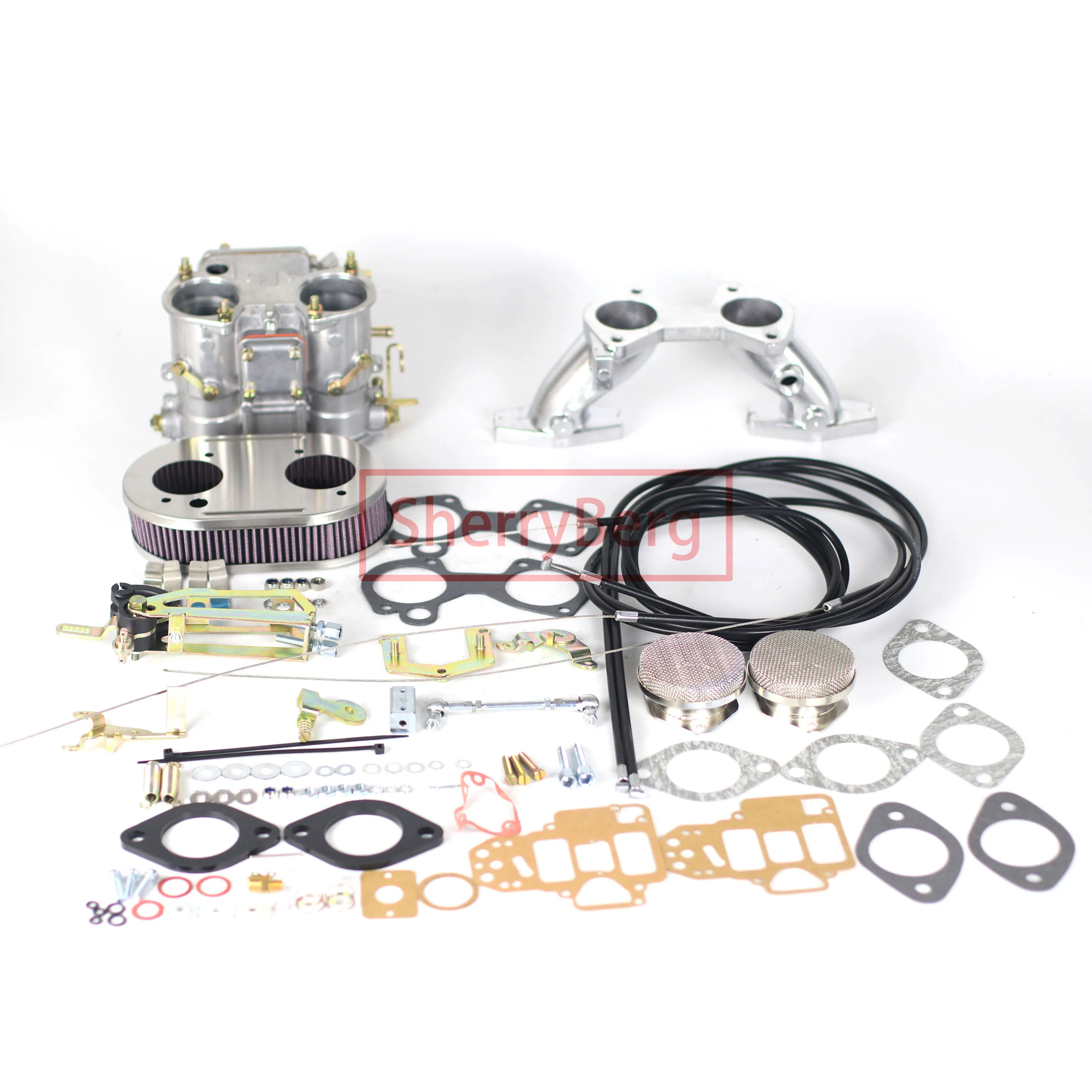 Carburetor 45dcoe 45 DCOE MANIFOLD Air filter Linkage Conversion kit for MGB WEBER/DELLORTO EMPI DHLA CARB engine carburetor