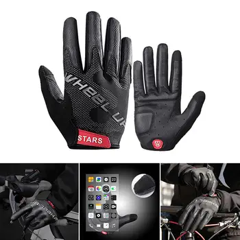 

Cycling Gloves Touch Screen MTB Bike Gloves Sport Shockproof Full Finger Reflective spring summer autumn Bicycle Glove For Bike