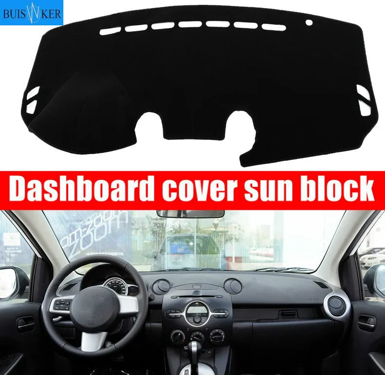 

Car Dashboard Cover Dash Mat For Mazda 2 Demio 3rd 2008-2010 2011 2012 2013 2014 Auto Non-slip Right Sun Shade Pad Carpet