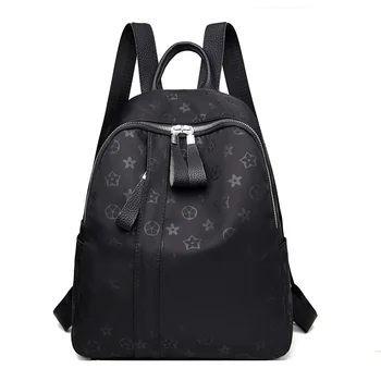 

Mini Backpack Women's Casual Classic Floral Backpack Shoulder Messenger Bag Oxford Cloth Wear Breathable School Bag Rucksack