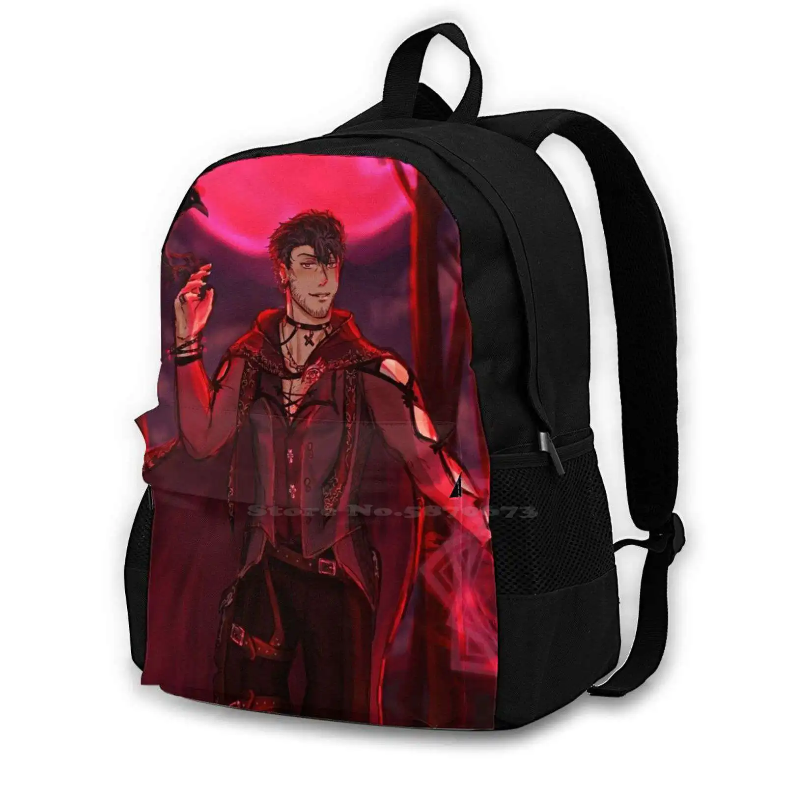

Qrow Branwen Witch Au женские мужские подростковые дорожные школьные сумки для ноутбука Qrow Branwen объем 7 Witch Warlock дизайн одежды