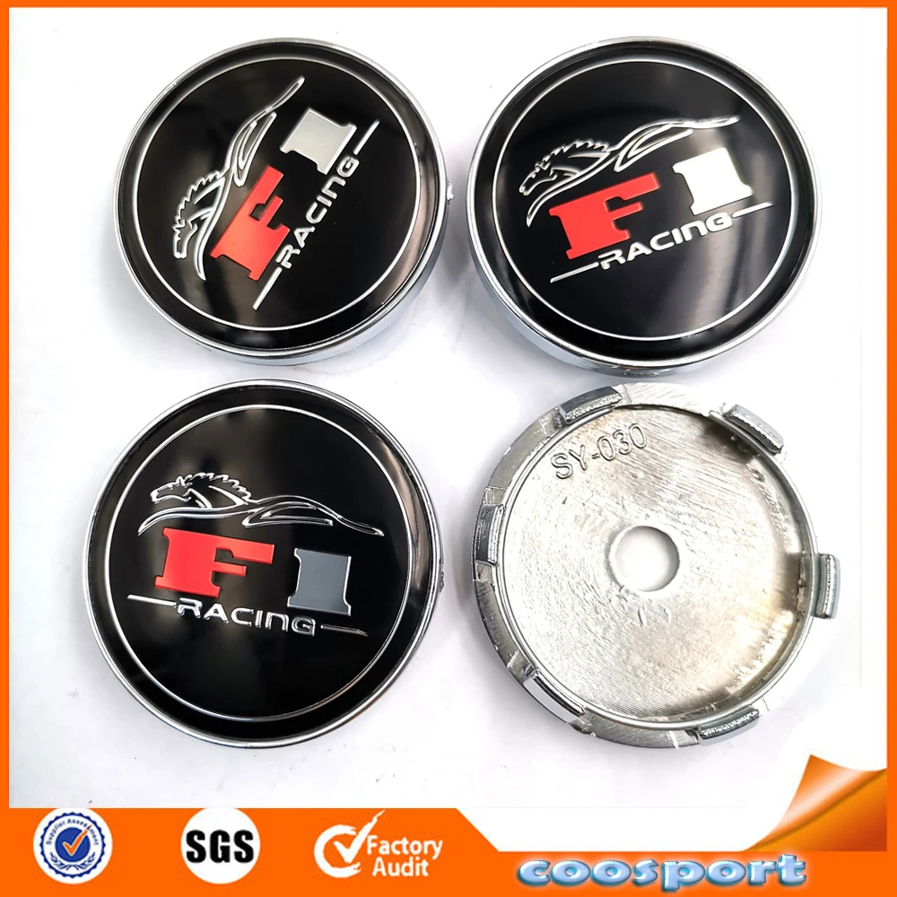 4pcs 56mm American Flag Car SUV Wheel Center Hub Cap Decal Emblem