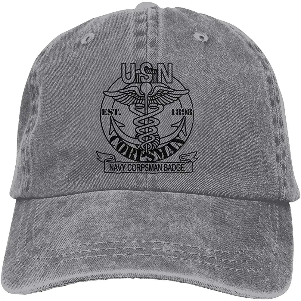 Мужская и Женская бейсбольная кепка в морском стиле, джинсовая кепка для папы, Кепка для водителя грузовика