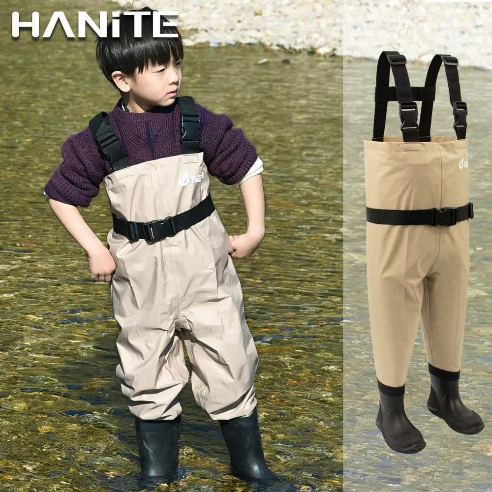 Детский нагрудный поводок HANITE для игр в воде и грязи водонепроницаемый дышащий с