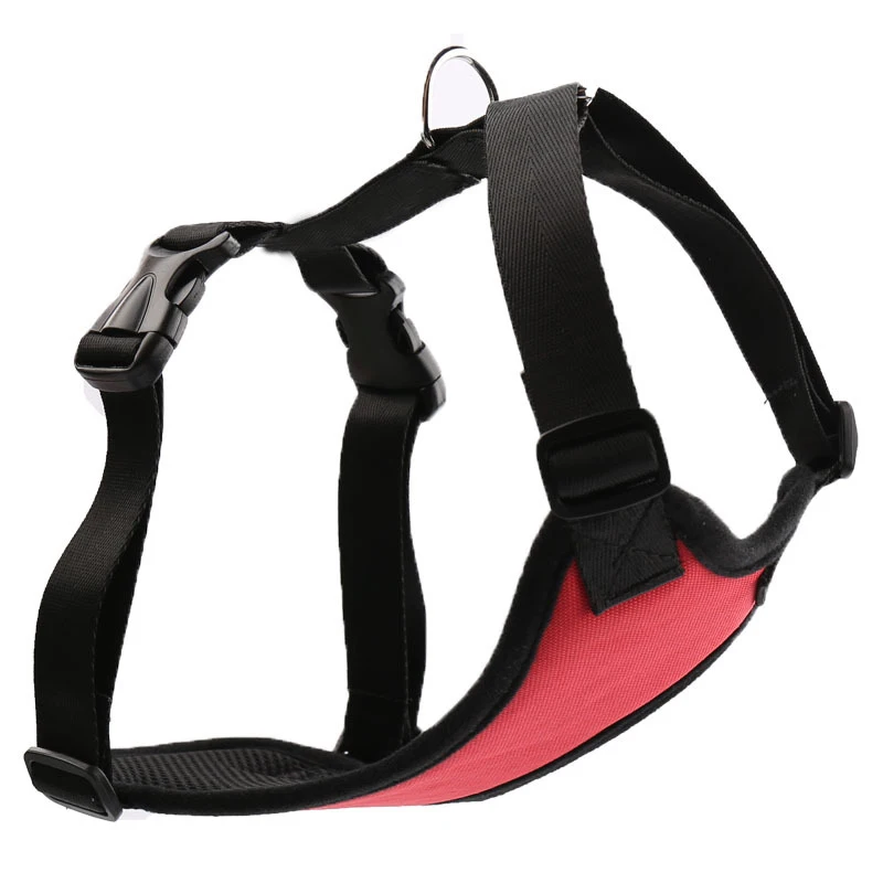 

1PC Dog Car Seat belt pet dog vest collar Harness Leash With Adjustable Straps Breathable Mesh Dog
