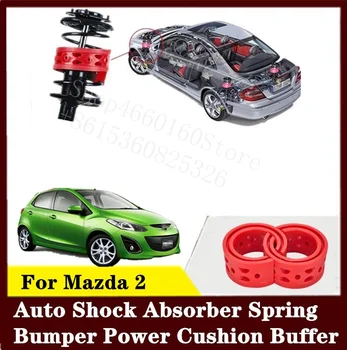 

PUOU For Mazda 2 2pcs High-quality Front or Rear Car Shock Absorber Spring Bumper Power Auto-buffers Car Cushion Urethane