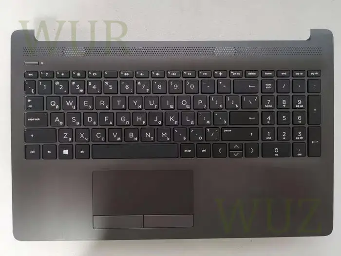 Подлокотник для ноутбука Top Case C Case Россия клавиатура черный для hp 15-DA 15-DB 15-DR 250 255 G7 L20386-251 RU с Touc hp ad