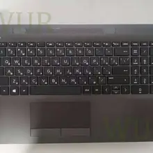 Подлокотник для ноутбука Top Case C Case Россия клавиатура черный для hp 15-DA 15-DB 15-DR 250 255 G7 L20386-251 RU с Touc hp ad
