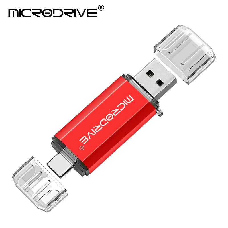 ตัวเลือกสินค้า แฟลชไดรฟ์ USB-C OTG 2 ช่อง ความจุ 128GB