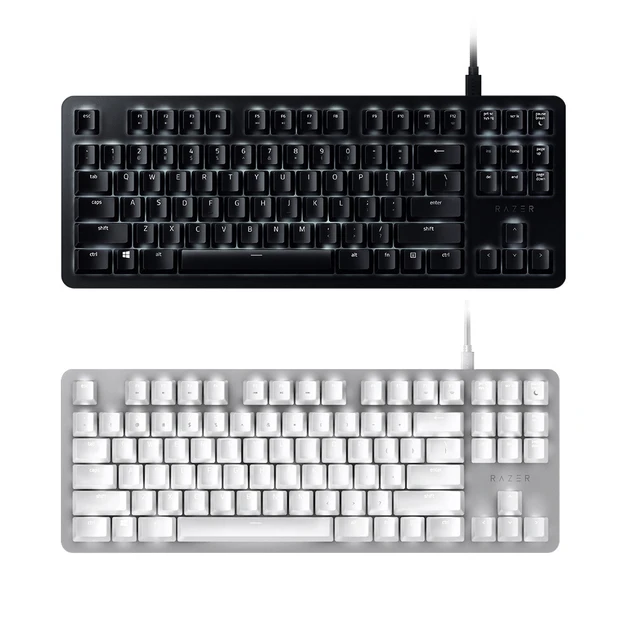 Clavier PC programmable Razer Blackwidow Lite, blanc ou noir