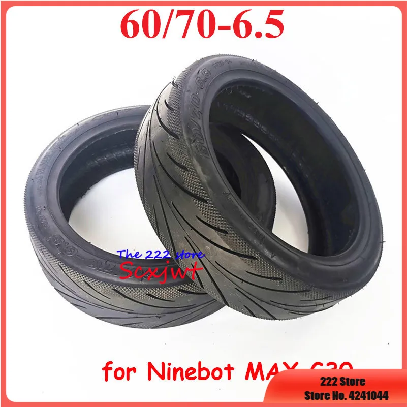 Original Tubeless Tire for Ninebot MAX G30 KickScooter Electric Scooter 10 Inch 60/70-6.5 Front or Rear Tyre Wheel Parts