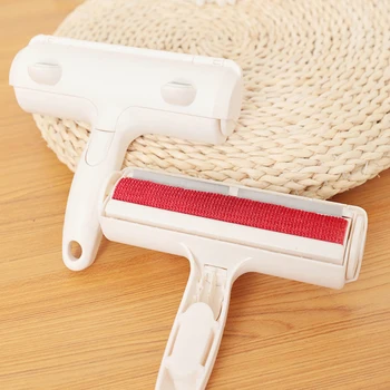 

2 Way Pet Hair Remover Lint Roller Dog Cat Puppy Cleaning Brush Dog Cat Hair Carpet Cleaner Brushes Pet Products