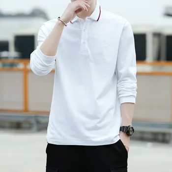 

Zogaa 2019 Man's New Polo Shirts Men's Casual Solid Tops Male Loose Anti-Pilling Polo Shirts Men's Fashion Business Shirts