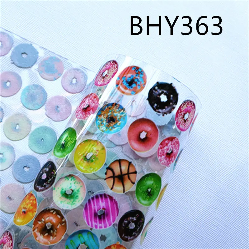 A4 20*33CM donut print cartoon Transparent UV clear pvc fabric for DIY accessories BHY363 | Дом и сад