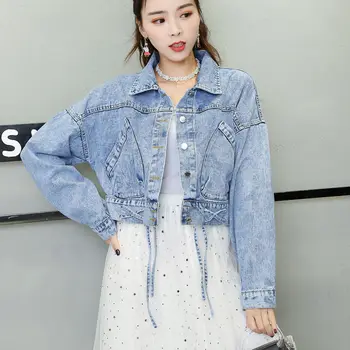 

Denim Jacket Female Short Section Early 2020 New Women's Loose Retro Denim Clothings Spring And Autumn Tops