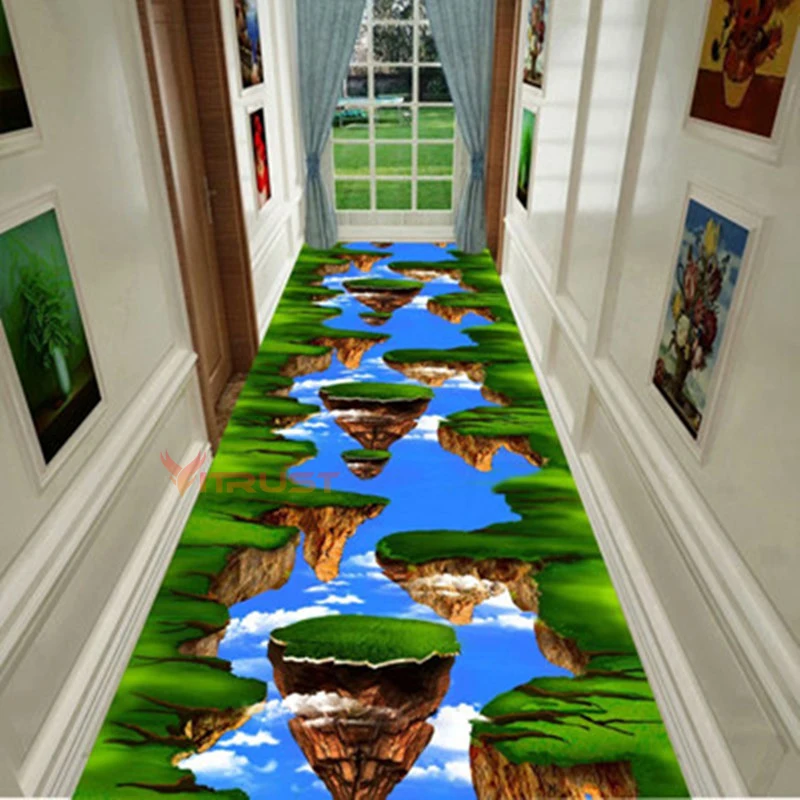 3D ковры Tapet Nordic сад Гостиная Коврик для прихожей Ванная комната LargeCarpet детской комнаты Кухня коврик анти-тапочки на нескользящей подошве с мягкой фланели