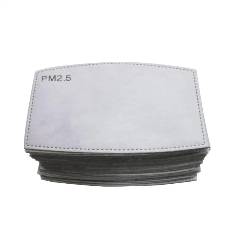 

PM2.5 Filters Fog prevention and haze Mask Filter Activated Carbon Filter Mount Mask Anti-dust Replacement Filter Toiletry Kits