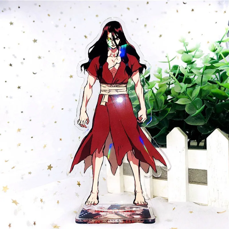 Новая мода японского аниме доктор камень Senku Taiju Tsukasa Yuzuriha фигурка на акриловой подставке модель держатель пластины
