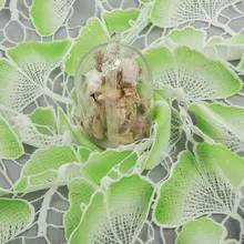 125 см X1Y Высокое качество выдалбливают Ginkgo Biloba тюль кружево ткань для изготовления одежды Свадебная вечеринка сценические вечерние украшения DIY ткань