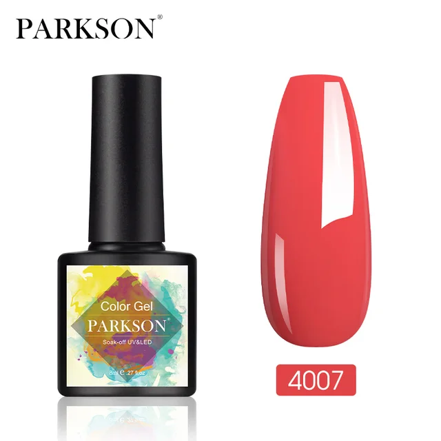 Parkson No Wipe Top Coat Base Coat Nail Gel polish Design Enhancer Varnish Semi Permanent Soak Off UV LED Nail Art Tool 4007