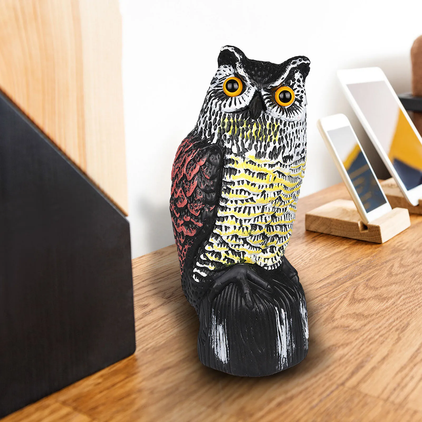 New Realistic Bird Repellent Owl Prowler Decoy Protection Pest Control Scarecrow Garden Yard Protector Decoration #T3G | Дом и сад