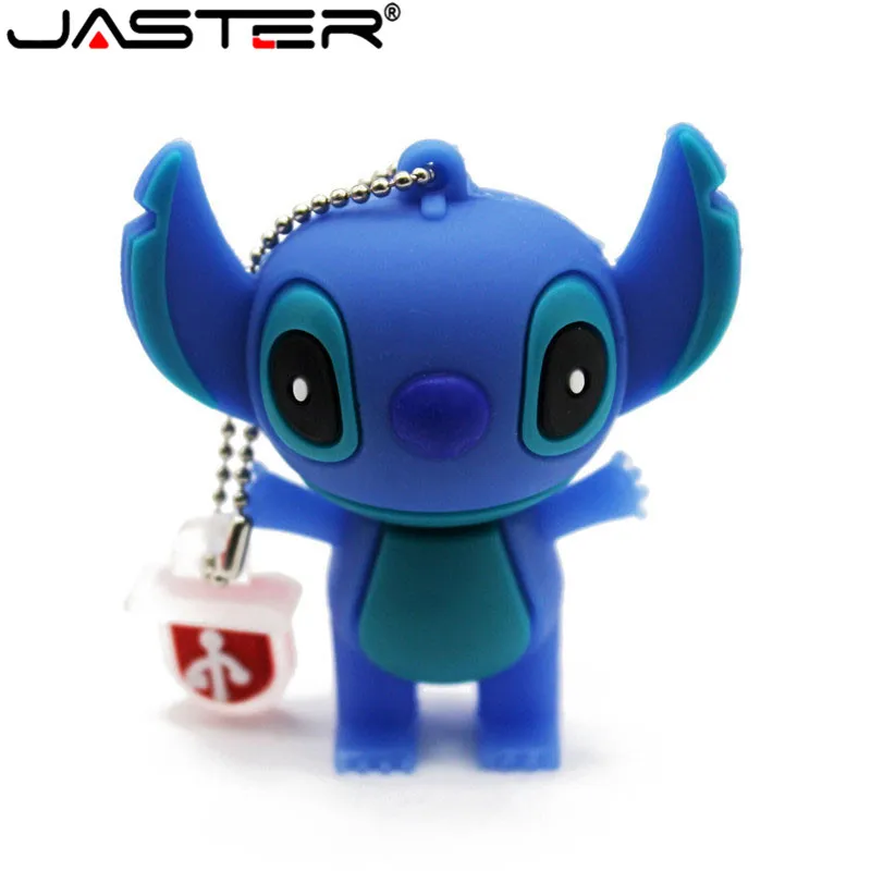 JASTER Usb флэш диск мини милый флеш накопитель Ститч животное подарок ручка 4 ГБ 8 16 32