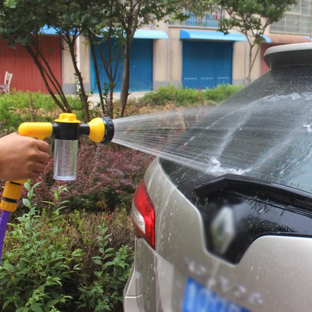 Вспененный водяной пистолет высокого давления для мытья автомобиля водяной пистолет для очистки пены распылитель пистолет для мытья автомобиля полива растений душ для домашних животных