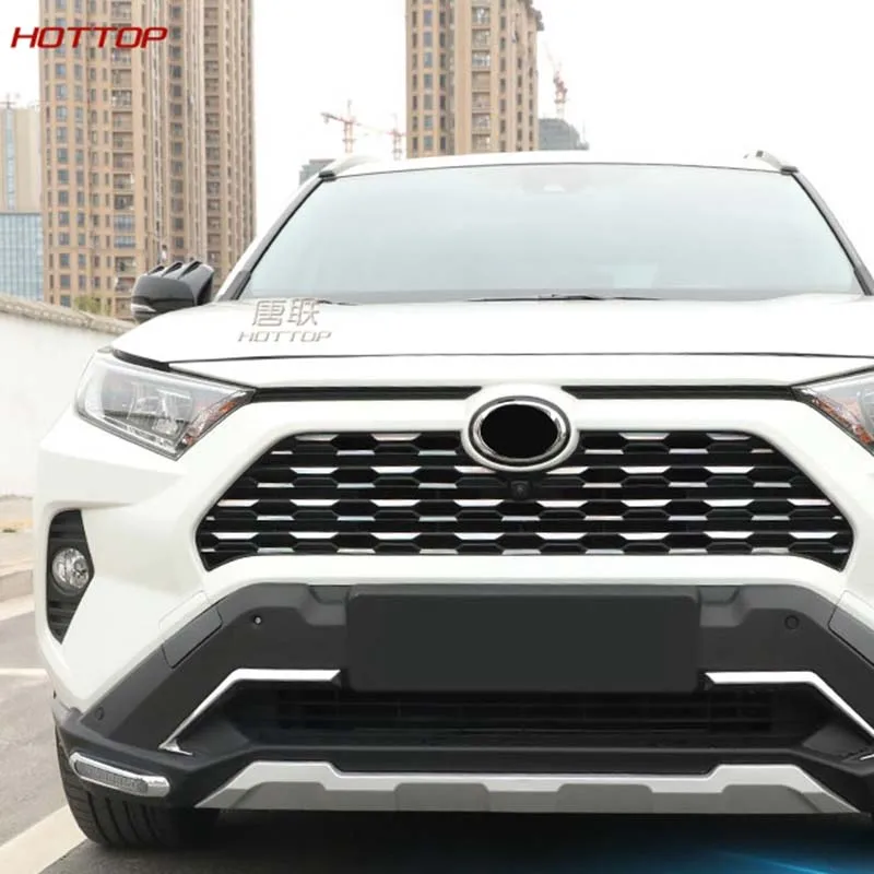 Наклейка средней сетки для автомобиля Toyota RAV4 2019 2020 5th модификация цвета кузова