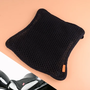 

beler Motorcycle Heat Insulation Sunscreen Seat Mesh Cover Cushion Pad Protector Anti-slip Breathability