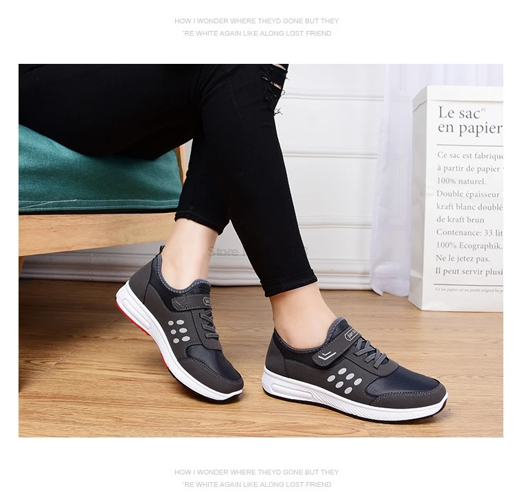 Для женщин легкая и мягкая обувь для ходьбы прочный хорошая гибкость удобная обувь дышащая обувь жизни AA11109