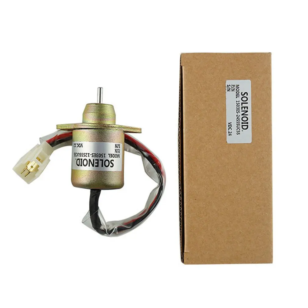 

12V Flameout Solenoid Valve Switch Excavator Set Fuel Shutdown Solenoid Valve Shutoff Solenoid Valve 1503ES-12S5SUC5S