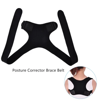 

Adjustable Back Fracture Support Posture Corrector Brace Belt Strap Pain Relief Upper Back Shoulder Waist Posture Correction